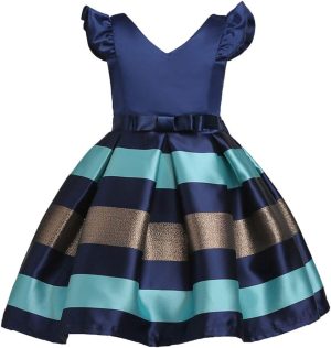 Cichic Girls Party Dress Toddler Girls' Princess Dresses for Birthday Bridesmaid Wedding Occasion Sparkly Frocks 2-12 Years Old…