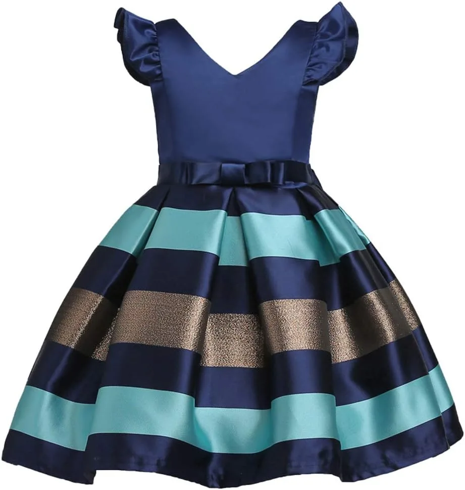 Cichic Girls Party Dress Toddler Girls' Princess Dresses for Birthday Bridesmaid Wedding Occasion Sparkly Frocks 2-12 Years Old…
