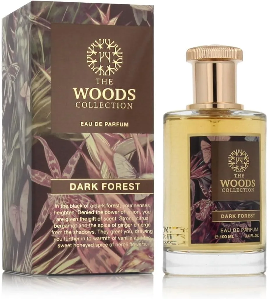 The Wood Collection Dark Forest Eau De Perfume For Unisex, 100 Ml