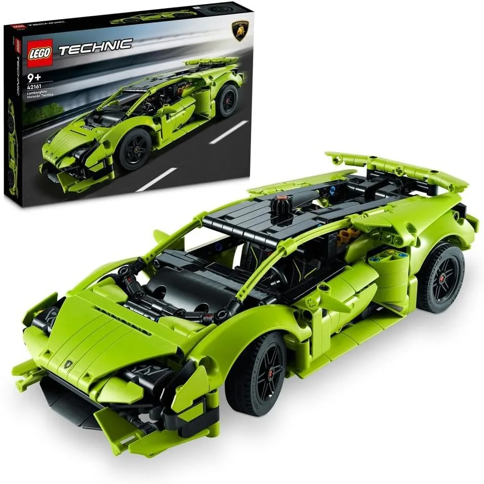 مجموعة لامبورغيني هوراكان تكنيكا 42161 من ™LEGO® Technic للأطفال بعمر +9 الذين يحبون ألعاب السيارات الرياضية الخارقة (806 قطع)