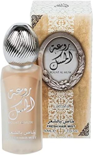 Lattafa Rouat Al Musk Fresh Hair for Women, Eau de Perfume - 50 ml