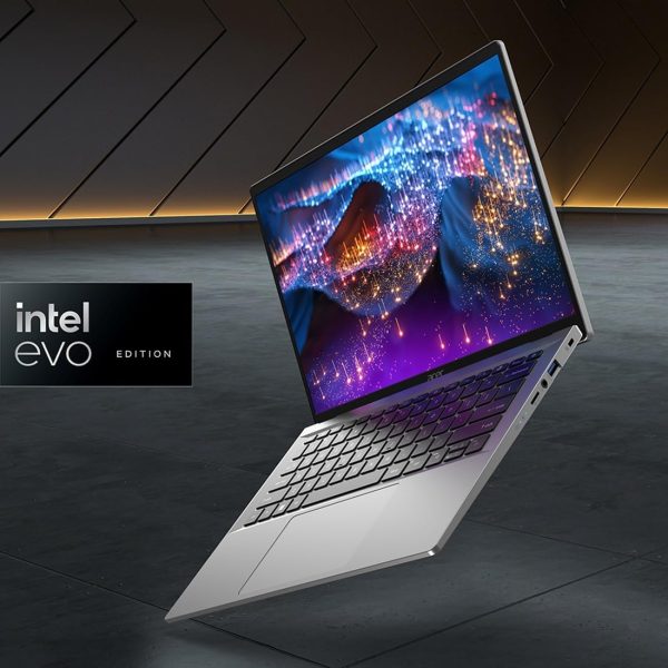 ⁦ايسر لابتوب سويفت جو 14 انتل ايفو رفيع وخفيف الوزن شاشة OLED انش 2880 × 1800 90Hz | فتح تجارب الذكاء الاصطناعي | معالج كور الترا 7 155H | ARC | 16GB LPDDR5X | 1TB SSD | SFG14-72-72YK⁩ - الصورة ⁦4⁩