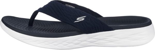 ⁦حذاء نسائي سهل الارتداء 600-Sunny Flip Flop من Skechers⁩ - الصورة ⁦3⁩