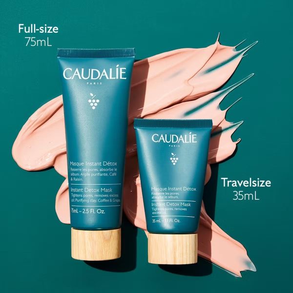 ⁦Caudalie Instant Detox Clay Mask - 35mL⁩ - الصورة ⁦6⁩