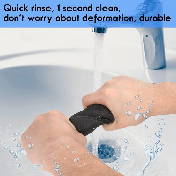 ⁦Cuttable Refrigerator Drip Catcher for Fridge Water Dispenser, Absorbent Drip Tray, Absorbent Pad for Refrigerator Drip, Refrigerator Accessories for Whirlpool, GE, Samsung (Rectangular - 2pcs)⁩ - الصورة ⁦7⁩