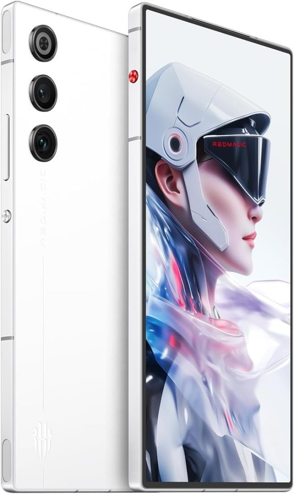 ⁦Red Magic 10 Air Gaming Phone 512GB 16GB RAM AMOLED Hailstone White Global Version⁩ - الصورة ⁦4⁩