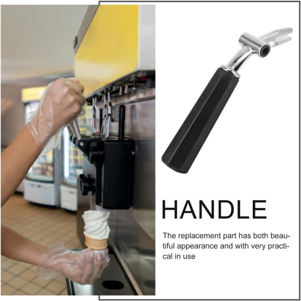 ⁦YARNOW Ice Cream Maker Accessories lever ice cream maker grips grip Equipment cover Apron large adjustable Multifunction replacement handles ice cream machine supply Component portable⁩ - الصورة ⁦6⁩
