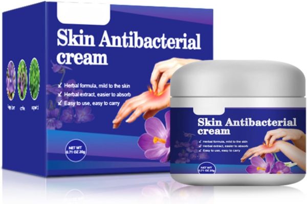 ⁦HONPOLO Skin Antibacterial Cream, Soothing Relief for Itching & Discomfort from Insect Bites, Rashes, Skin Irritations, 20g Moisturizing Cream for Effective Skin Care, for Mosquito Bites, Dry Skin⁩ - الصورة ⁦4⁩