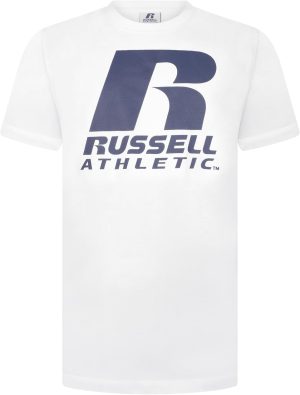 RUSSEL ATHLETICS Boys RSL0008002 Russell Athletic Logo T-Shirt 10-11Y Arona.