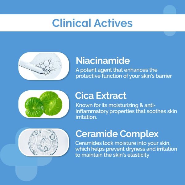 ⁦THE DERMA CO 2% Niacinamide Oily-Skin Cleanser 125 ml⁩ - الصورة ⁦6⁩
