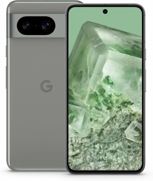 ⁦Google Pixel 8 5G | Unlocked Dual SIM (nano-SIM, eSIM) | 6.2-inch Android Smartphone (128GB + 8GB RAM, Hazel)⁩ - الصورة ⁦7⁩