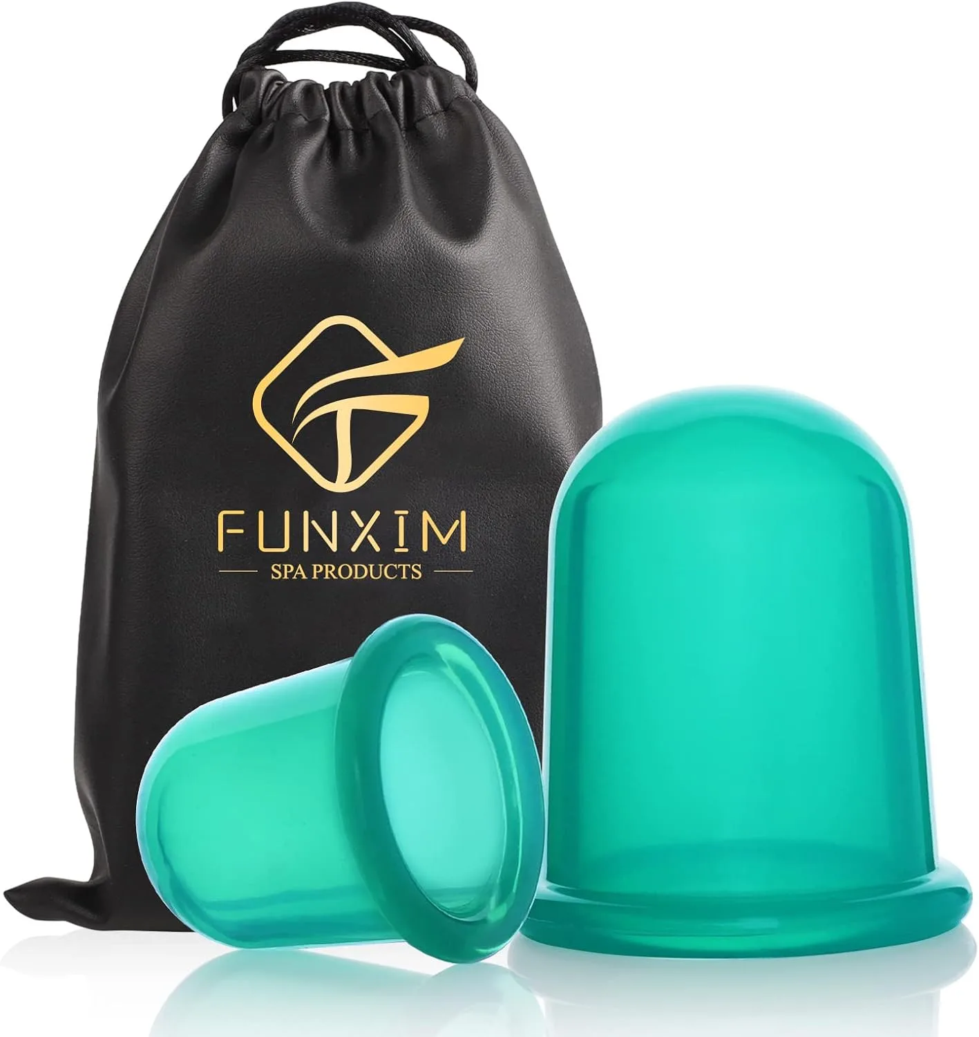 Funxim Anti-Cellulite Slimming Suction Cup, Medical Silicone, Hypoallergenic, Easy to Use – Limit 15 Minutes a Day, Silicone Beauty Care – Massage