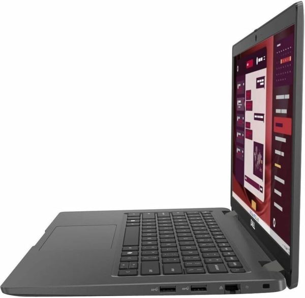 ⁦ديل لابتوب لاتيتيود 3450 (2024) | شاشة 14 انش 1366x768 HD | كور i7-1355U - قرص صلب 512GB SSD - ذاكرة RAM 16GB | 10 كور @ 5GHz ويندوز 11 برو اسود⁩ - الصورة ⁦4⁩