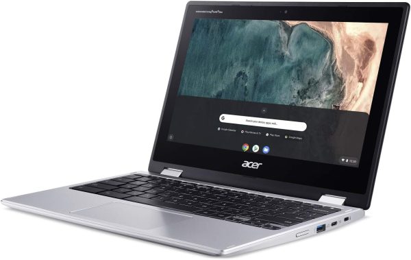 ⁦Acer Chromebook Spin 311 CP311-2H-C3KA Convertible Laptop, Intel Celeron N4000, 11.6" HD Touchscreen, 4GB LPDDR4, 64GB eMMC, Gigabit WiFi, Bluetooth 5.0⁩ - الصورة ⁦9⁩
