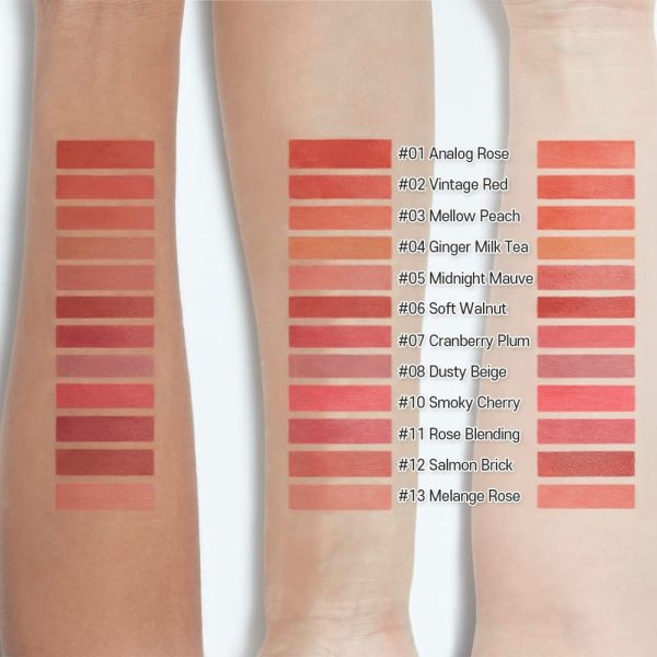 ⁦ETUDE Fixing Tint #05 Midnight Mauve| Long Lasting High Pigmented Liquid Lipstick |Waterproof Lightweight Matte Finish Lip Stain| Full Coverage⁩ - الصورة ⁦4⁩