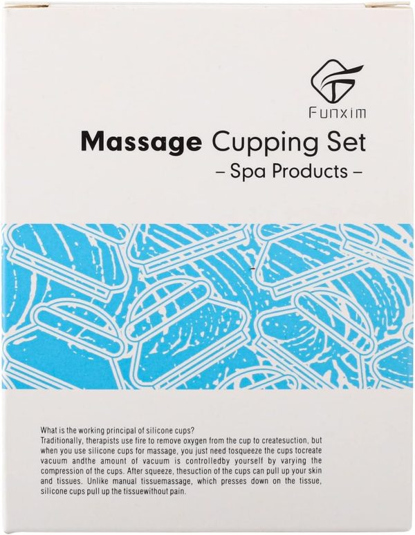 ⁦Funxim Anti-Cellulite Slimming Suction Cup, Medical Silicone, Hypoallergenic, Easy to Use – Limit 15 Minutes a Day, Silicone Beauty Care – Massage⁩ - الصورة ⁦8⁩