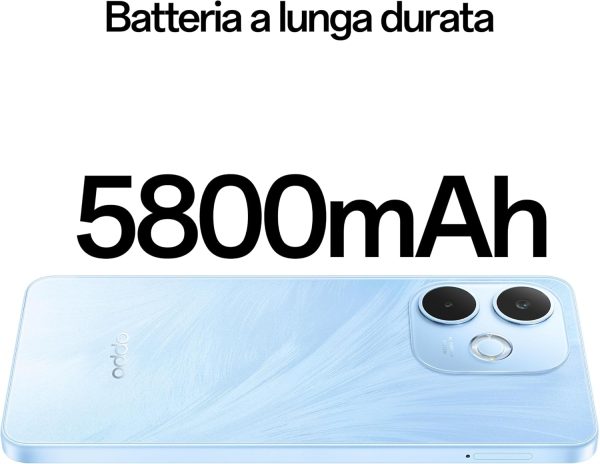 ⁦Oppo A5 Pro DUAL-SIM 256GB ROM + 8GB RAM (GSM Only | No CDMA) Factory Unlocked 5G Smartphone (Feather Blue) - International Version⁩ - الصورة ⁦4⁩