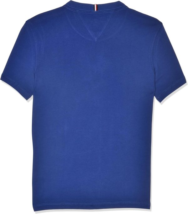 ⁦TOMMY HILFIGER Boys ESSENTIAL COTTON REG FIT TEE SS T-shirts (pack of 1)⁩ - الصورة ⁦2⁩