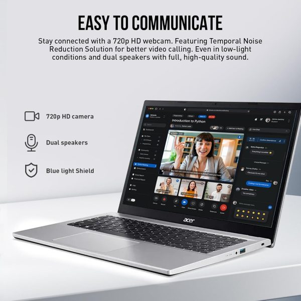 ⁦ايسر لابتوب اسباير 3 15.6 انش FHD مقاس 15 انش لطلاب الجامعة، AMD رايزن 7، ذاكرة RAM 64GB وSSD 1TB + مجموعة توصيل 512GB، ويندوز 11 برو لايف تايم اوفيس، منفذ ايثرنت، 10 مفاتيح⁩ - الصورة ⁦8⁩