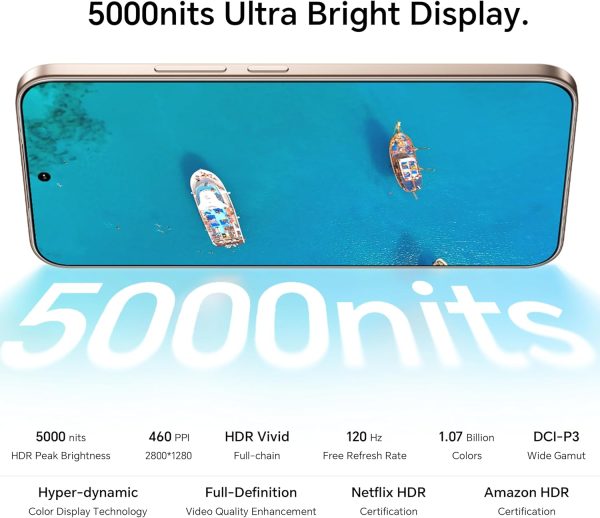 ⁦Honor 400 Pro DUAL-SIM 512GB ROM + 12GB RAM (GSM Only | No CDMA) Factory Unlocked 5G Smartphone (Lunar Grey) - International Version⁩ - الصورة ⁦9⁩