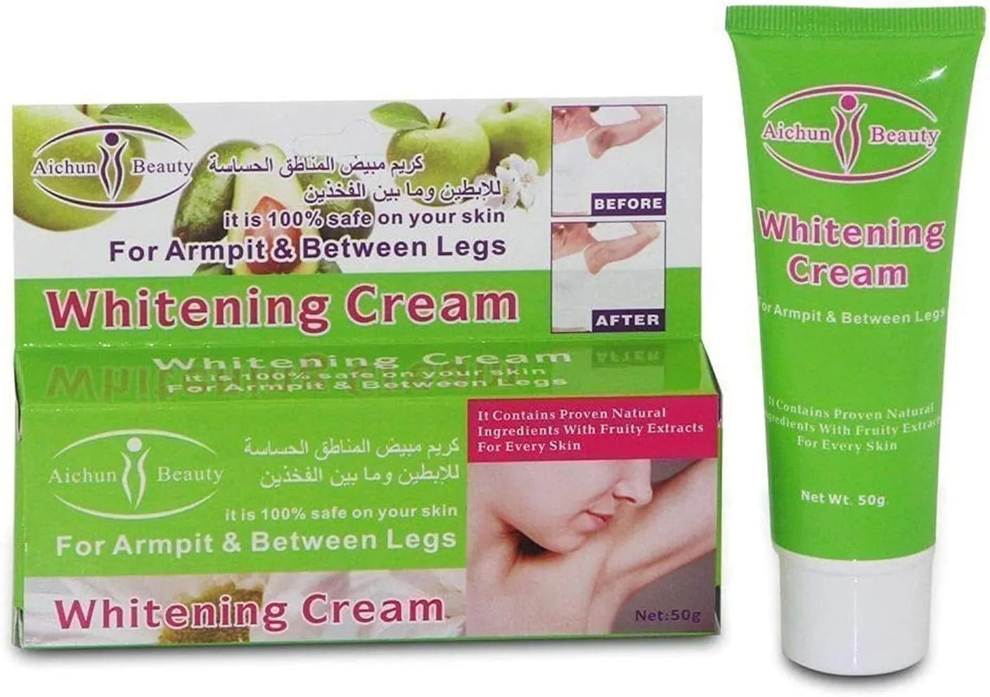 AICHUN BEAUTY Whitening Cream for Armpit/Elbow & Knee