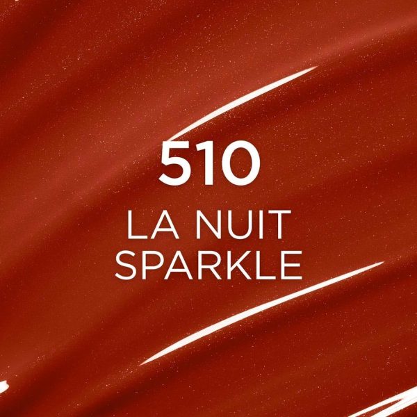 ⁦L'Oreal Paris Paradise Plump Ambition Shade La Nuit Sparkle 510⁩ - الصورة ⁦3⁩