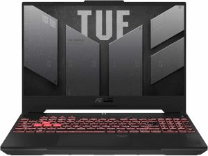 تي يو اف للألعاب A15 FA507NVR-LP029 AMD رايزن 7-7435HS 16GB DDR5 512GB PCIe SSD 8GB RTX4060 15.6 بوصة FHD 144Hz فريدوس من اسوس