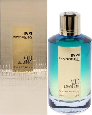 Mancera Aoud Lemon Mint By Mancera Eau De Parfum Spray (Unisex) 4 Oz / 120 ml(Women)