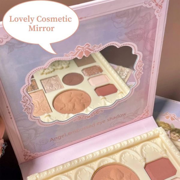 ⁦Eyeshadow Palette, Vintage Cameo Eye Shadows Palette, NALACAL Nude Eye Shadow Pallets For Women, Matte and Shimmer High Pigmented Eyeshadow Long Lasting Blendable Makeup Palettes, CE8375⁩ - الصورة ⁦7⁩