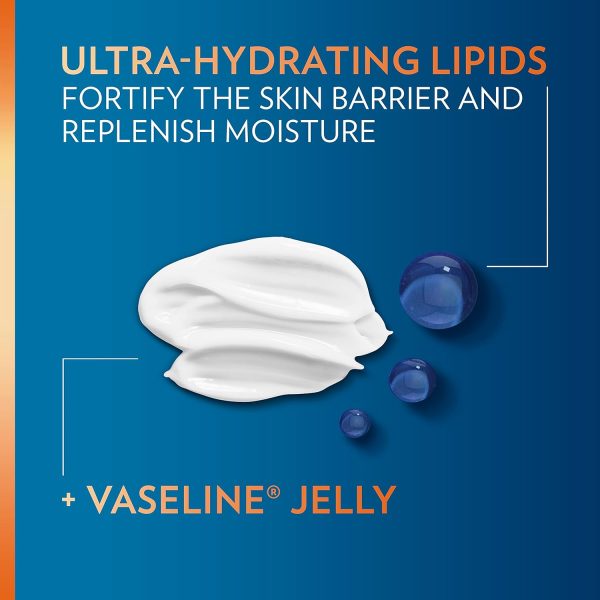 ⁦Unilever Vaseline, Men, Fast Absorbing Body & Face Lotion, 20.3 fl oz (600 ml)⁩ - الصورة ⁦7⁩