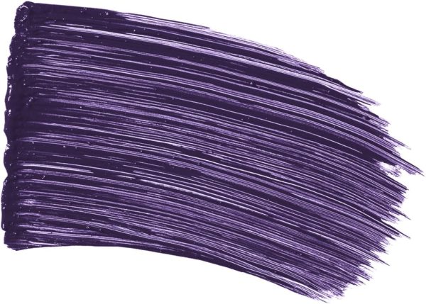⁦NYX Professional Makeup Color Mascara, Purple, 0.32 Ounce⁩ - الصورة ⁦6⁩