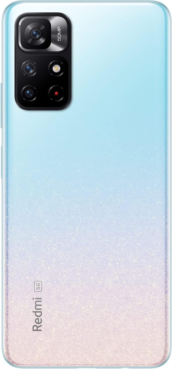 ⁦جوال شاومي ريدمي نوت 11S ، ثنائي شرائح الاتصال ذاكرة RAM 6 GB روم 64 GB128 5G لون ازرق 11S 5G⁩ - الصورة ⁦2⁩