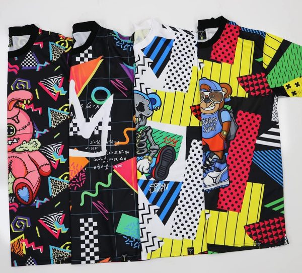 ⁦SCREENSHOT Mens Hipster Hip-Hop Premium Technique Designer Tees - Stylish Urban Streetwear Latest NYC Fashion T-Shirts⁩ - الصورة ⁦4⁩