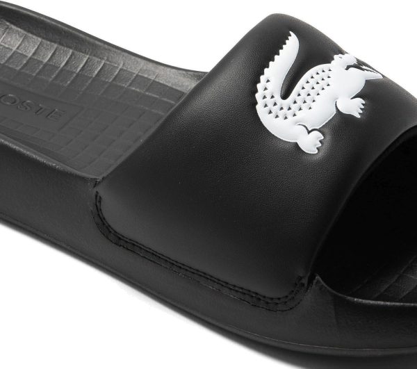 ⁦Lacoste Croco 1.0 Synthetic Slides Womens Sandal⁩ - الصورة ⁦6⁩
