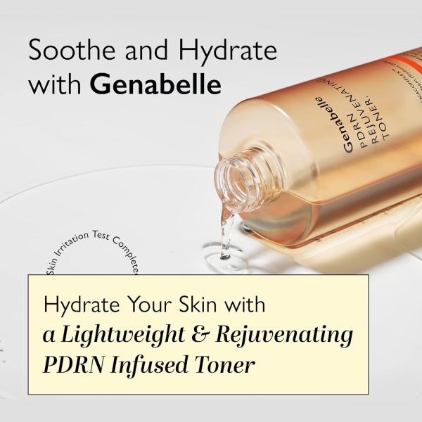 ⁦PDRN Rejuvenating Toner - Deep Hydration & Skin Barrier Support with PDRN, Panthenol, Hyaluronic Acid - Soft & Glowing Skin - 10.14 fl.oz/300ml⁩ - الصورة ⁦4⁩