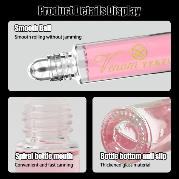 ⁦Dato Dalla Natura Pheromone Perfume for Women - 2 Pieces, Venom Roll-On, for Her⁩ - الصورة ⁦3⁩