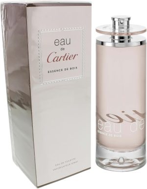 Cartier Eau De Essence De Bois Fragrance Spray For Unisex, Eau de Toilette Scent for Women, EDT Cologne for Men, 6.75 Oz