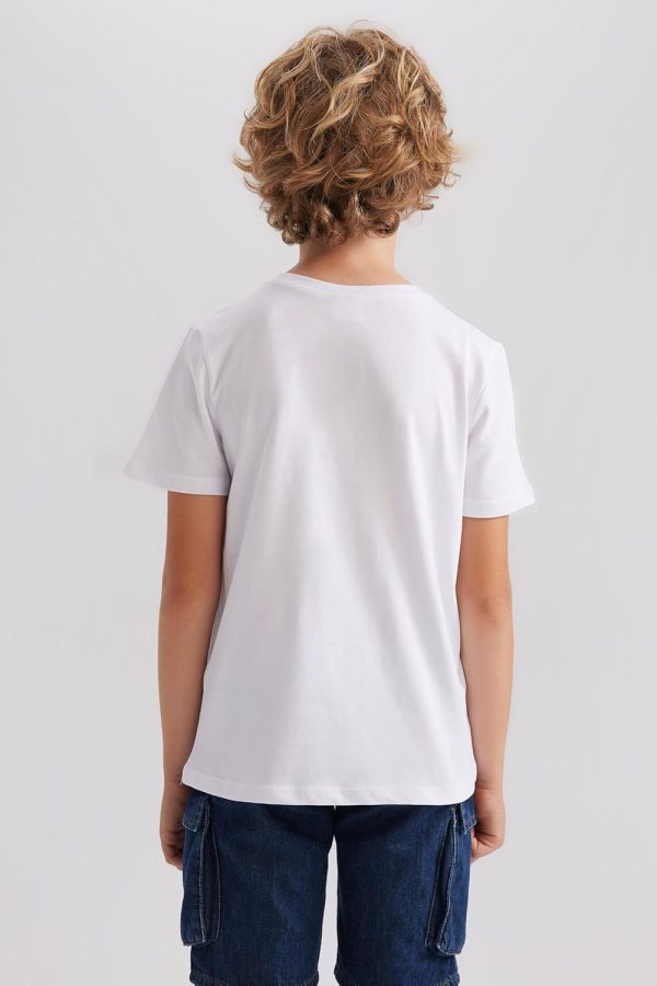⁦DeFacto Boys B0667A8 T-shirt⁩ - الصورة ⁦7⁩