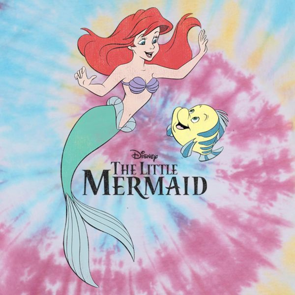 ⁦Disney mens Mermaid Friends T-Shirt⁩ - الصورة ⁦2⁩
