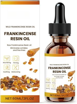 Organic Frankincense Resin Oil,Face Frankincense R/esin Oil,Fra/nkincense O/il for Skin,Frankincens/e Res-in to Reduces Fine Lines and Wrinkles,Moisturizing Frankinc-ense Resin O-il for Skin