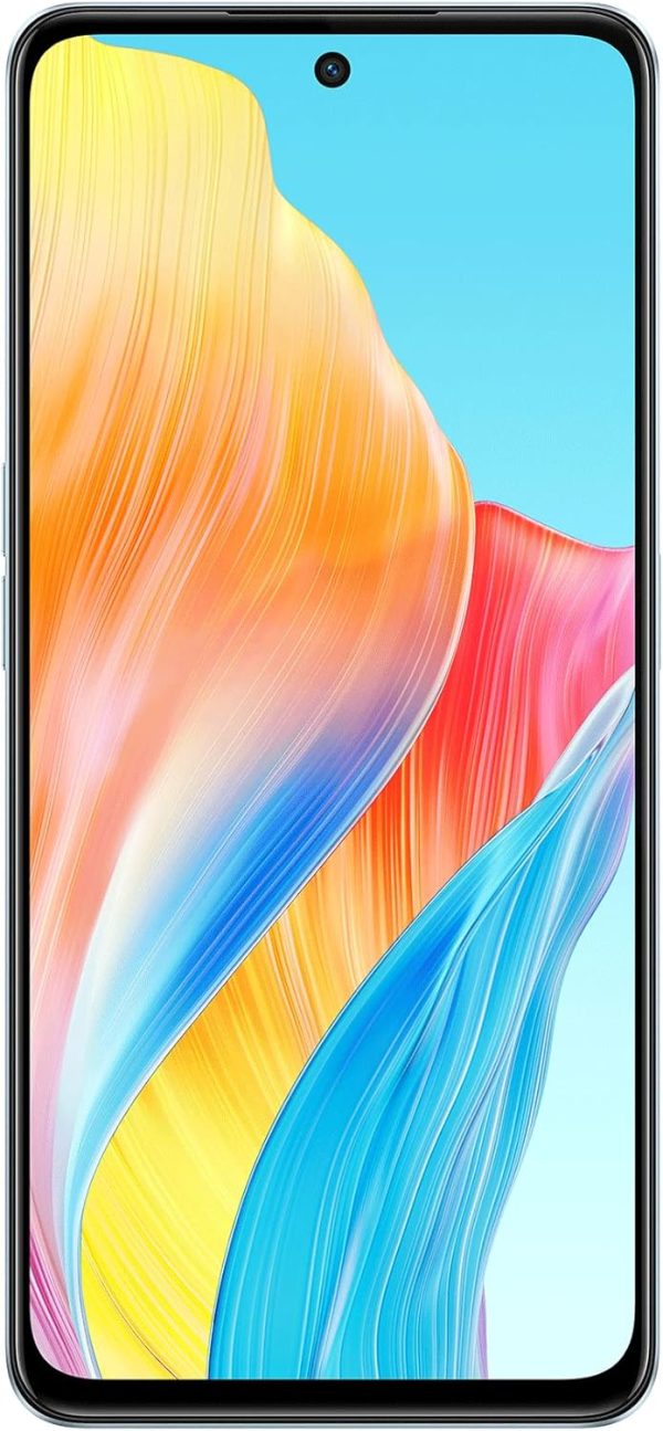 ⁦جوال اوبو A98 5G ثنائي شرائح الاتصال 8+8 جيجابايت رام 256 جيجابايت روم 120هرتز بنظام اندرويد مع بطارية 5000 ميلي امبير في الساعة وشاحن سوبر فوك 67 واط وصندوق سماعات، وشاشة 6.72 بوصة، لون دريمي بلو⁩ - الصورة ⁦4⁩