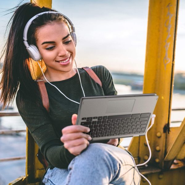 ⁦Acer Chromebook Spin 311 CP311-2H-C3KA Convertible Laptop, Intel Celeron N4000, 11.6" HD Touchscreen, 4GB LPDDR4, 64GB eMMC, Gigabit WiFi, Bluetooth 5.0⁩ - الصورة ⁦3⁩
