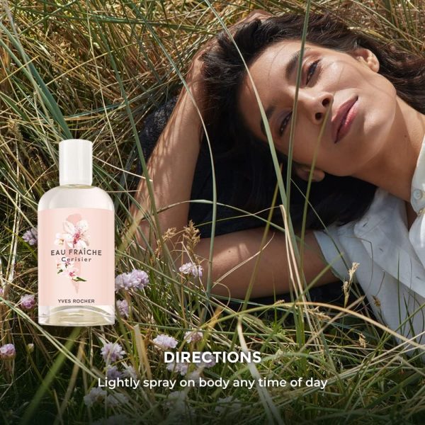 ⁦ايف روشير عطر تشيري بلوم او دي تواليت للنساء، بخاخ 100 مل/3.3 اونصة سائلة⁩ - الصورة ⁦7⁩