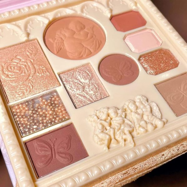 ⁦Eyeshadow Palette, Vintage Cameo Eye Shadows Palette, NALACAL Nude Eye Shadow Pallets For Women, Matte and Shimmer High Pigmented Eyeshadow Long Lasting Blendable Makeup Palettes, CE8375⁩ - الصورة ⁦8⁩