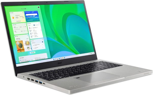 ⁦كمبيوتر شخصي اخضر ايسر اسباير فيرو AV15-51-75QQ | شاشة 15.6 انش FHD IPS | انتل كور i7-1195G7 جيل 11 | انتل ايريس Xe جرافيكس | 16GB DDR4 | هارد SSD 512GB | شبكة Wi-Fi 6 | مواد PCR | ويندوز 11 هوم⁩ - الصورة ⁦14⁩