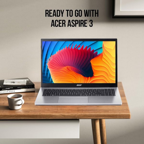 ⁦ايسر لابتوب اسباير 3 15.6 انش FHD مقاس 15 انش لطلاب الجامعة، AMD رايزن 7، ذاكرة RAM 64GB وSSD 1TB + مجموعة توصيل 512GB، ويندوز 11 برو لايف تايم اوفيس، منفذ ايثرنت، 10 مفاتيح⁩ - الصورة ⁦9⁩