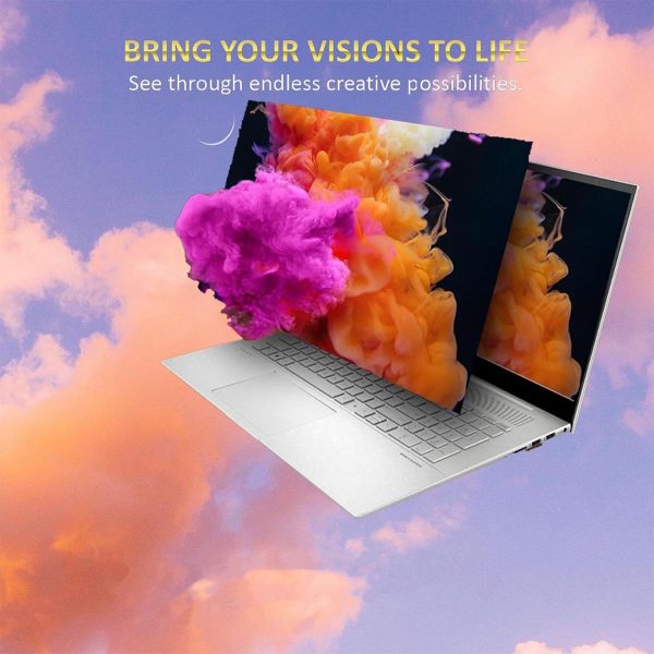 ⁦HP لابتوب 17 انش ويندوز 11| AMD رايزن 5 5500U بيت i7-1165G7| تيار متردد لاسلكي| USB C| عمر بطارية طويل| حافة عريضة ضيقة|كيبورد رقمي|كاميرا ويب|كيبل HDMI (32GB DDR4 RAM| 1TB PCIe SSD)⁩ - الصورة ⁦3⁩