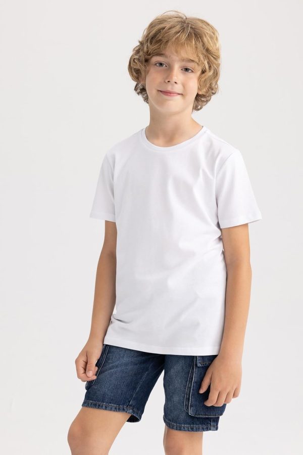 ⁦DeFacto Boys B0667A8 T-shirt⁩ - الصورة ⁦4⁩