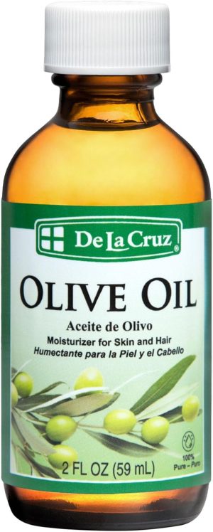 دي لا كروز زيت زيتون نقي غير معدل وراثيا 2 اونصة سائلة 2.0 Fl Oz