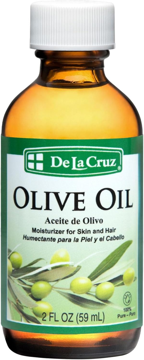 دي لا كروز زيت زيتون نقي غير معدل وراثيا 2 اونصة سائلة 2.0 Fl Oz